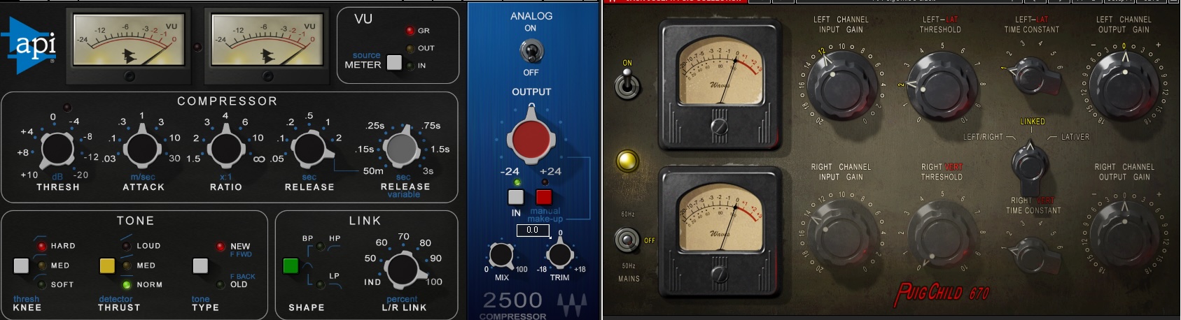 API 2500 vs PuigChild 670