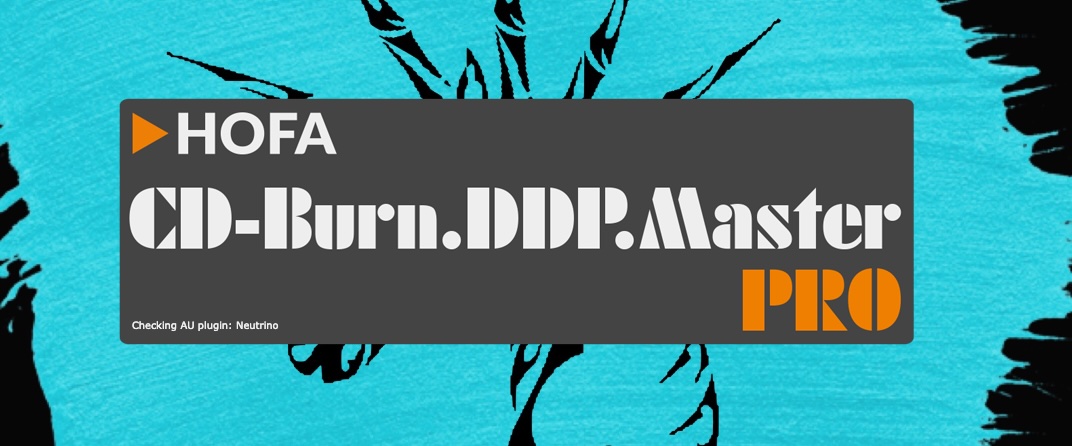 HOFA CD-Burn.DDP.Master: DDP image ve Red Book CD delivery