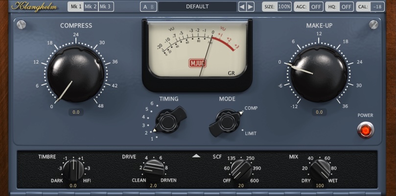 Klanghelm MJUC on the Vocal Bus