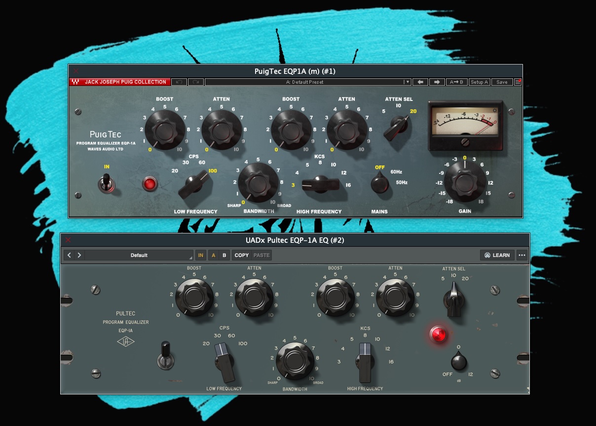 Pultec: UADx vs Waves PuigTec