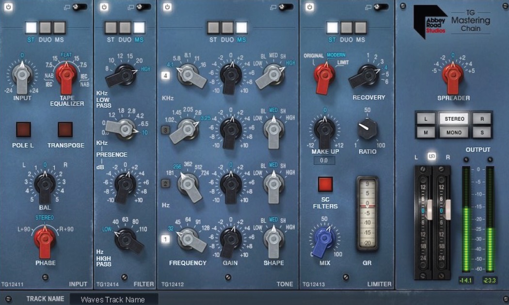 Abbey Road TG Mastering Chain